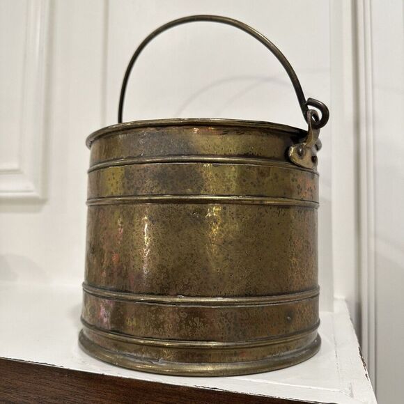 French Copper patina champagne bucket ice bucket Thevenot Jean-Paul Ice Bucket - Picture 2 of 9